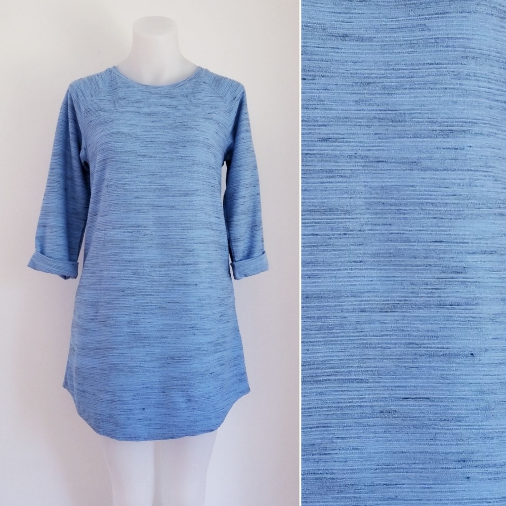 TOPSHOP Pullover Tunic, Blue, 4